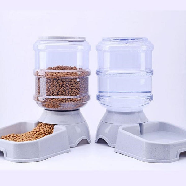 3.8L Plastic Pet drinkers cat dog automatic feeder drinking animal pet bowl water bowl for pets Dog Automatic Drinkers