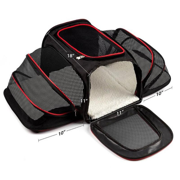 1pc Multi-functional Folding Pet Puppy Dog Carrier Dog Cat Car Seat Basket Mat Cage Safe Carry Seat Bag Pet Shoulder Bag Carrier