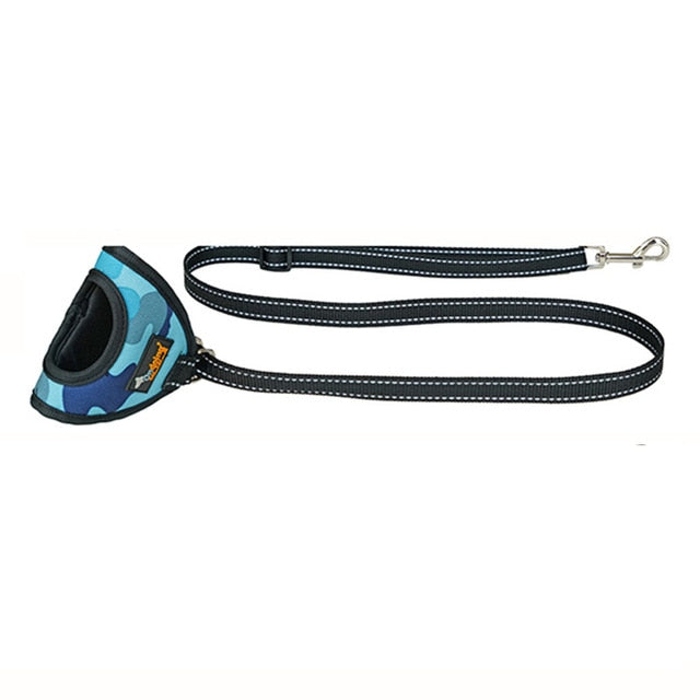 Pet Dog Leash Rope Nylon Training Reflective Lead Dogs Walk Running Leash Cat Strap Traction Dog Harness Collar Glove Type Lead